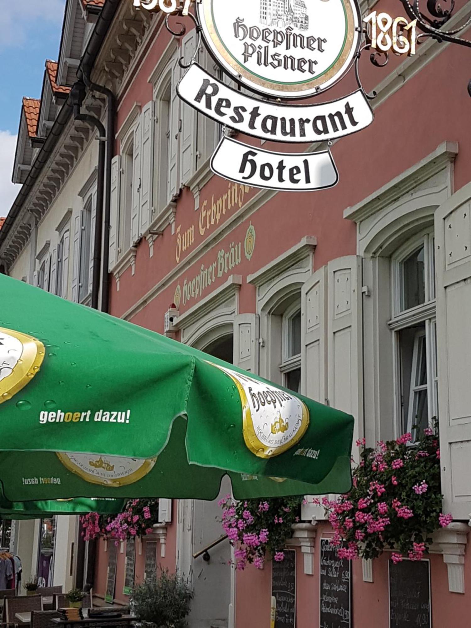 Hotel Restaurant Erbprinz Walldorf Екстер'єр фото
